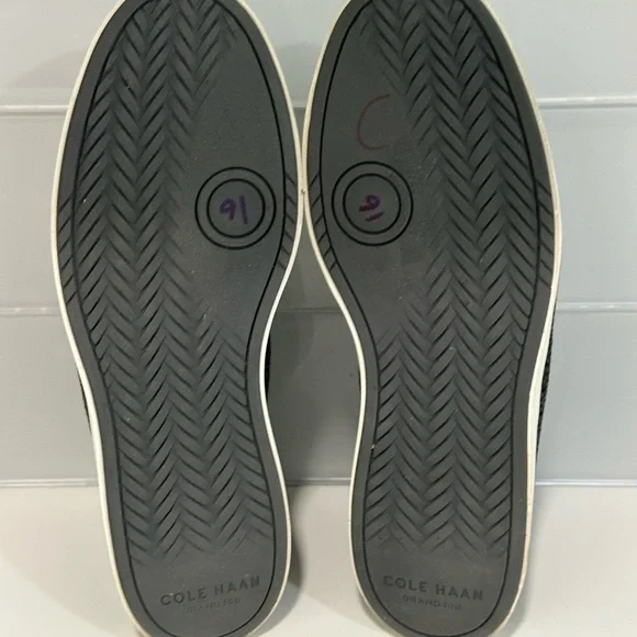 Cole Haan Womens Nantucket Knit Ankle Chelsea Boots Size 8.5 Black Comfort Fit - Picture 8 of 11